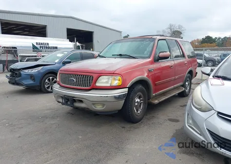 2000 Ford Expedition Eddie Bauer из США, поврежденный, VIN 1FMRU17L0YLB92088